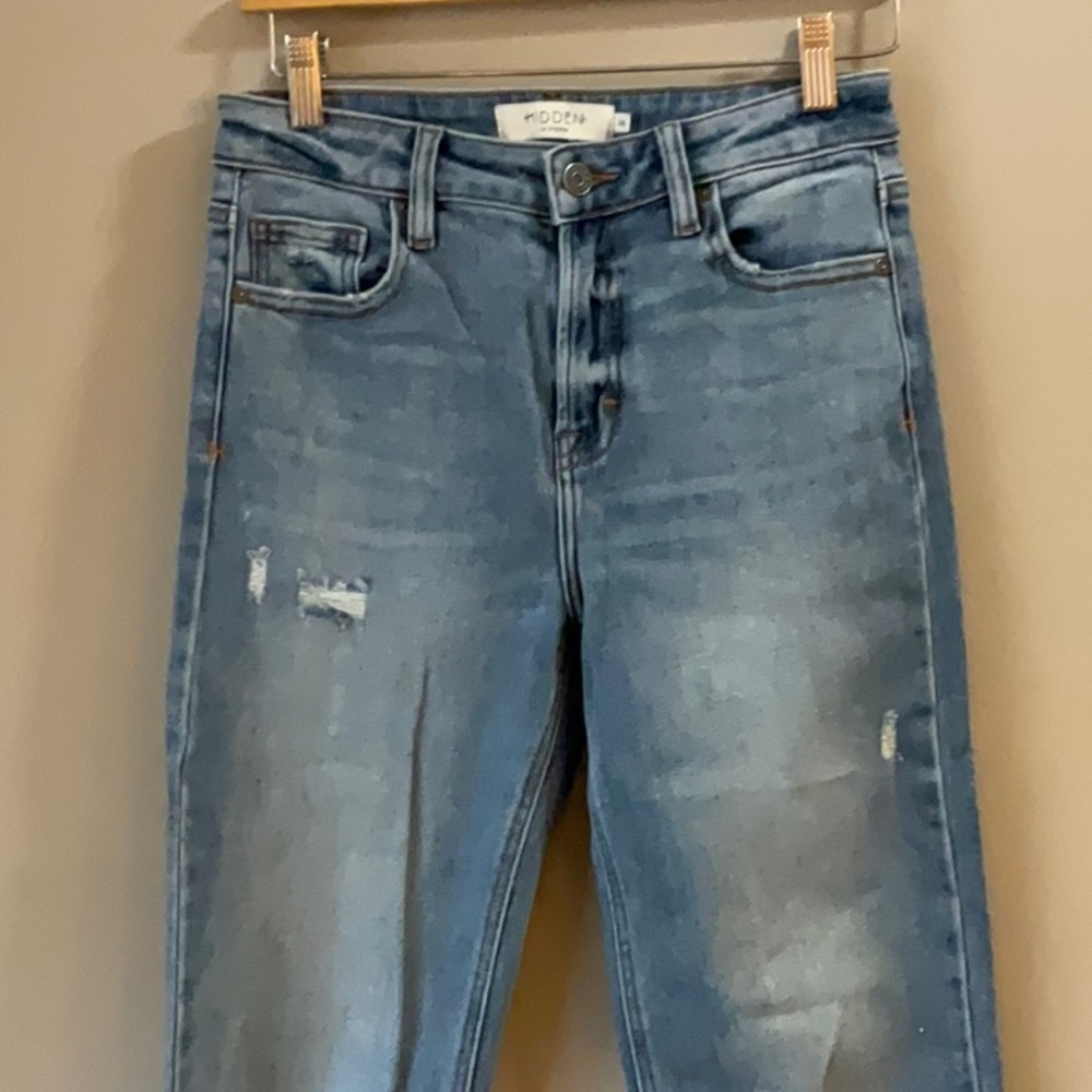 Hidden Zoey Basic Mom Jeans - Hd1926m-MD1 - Picture 2 of 8